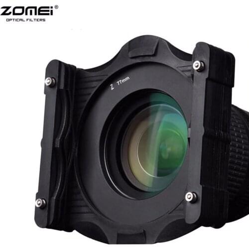 Zomei 67mm/72mm/77mm/82mm/86mm/95mm Adaptor Ring+ Square Filter Holder Support Kit for Cokin Z Series Lee Tiffen 100mm 100x150mm