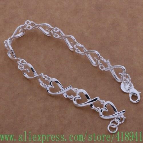 Silver Plated bracelet, Silver Plated fashion jewelry smart /ebqamsxa bcsajtza AH145