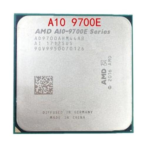 AMD A10-Series A10-9700E A10 9700E 4.0 GHz Quad-Core CPU Processor AD9700AHM44AB Socket AM4