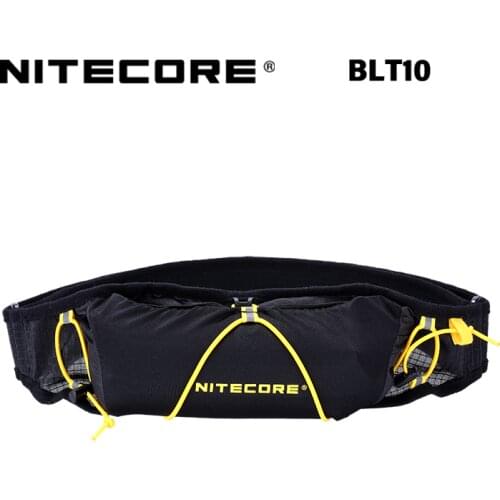 NITECORE BLT10 Running belt Lightweight Breathable Anti-slide 70D Non-elastic Mesh waist bag Tailor-made for Outdoor Activities
