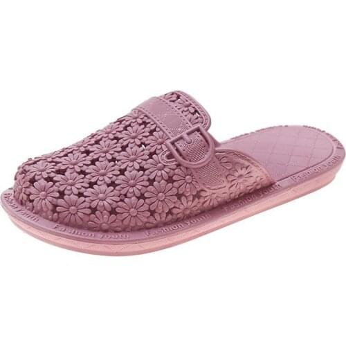 Breathable Women Jelly Sandals Lady Clogs Cool Summer Beach Slides Lightweight Girls Outdoor Waterproof Casual Shoes Slippers