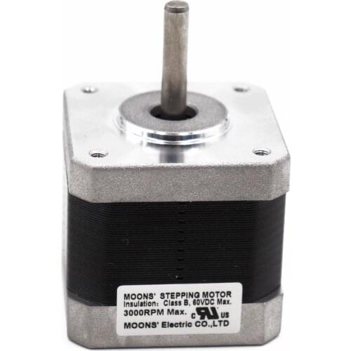 Blurolls Moons MS17HD2P4100 stepper motor for Prusa i3 MK2S/MK3/MK3S 3d printer X/Y axis and extruder 1A 0.48Nm