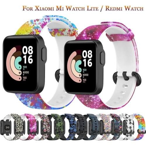 Silicone Strap For Xiaomi Mi Watch Lite Global Version Smart Watch Replacement Sport Bracelet Wristband for Redmi Watch Strap