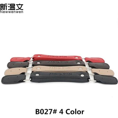 Replacement Trolley Luggage Repair Parts Handles Suitcase Accessories PU Leather Knopper bags Portable Handles Trolley B027
