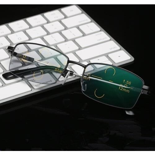 2019 New progressive glasses Transition Sunglasses Photochromic Reading Glasses for Men Women Eyewear diopters glasses