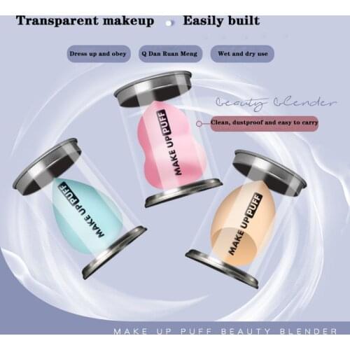Sponge Drop-shaped Gourd Powder Face Makeup Reusable Cleaning Foundation Liquid Foundation Sponge Makeup Tool