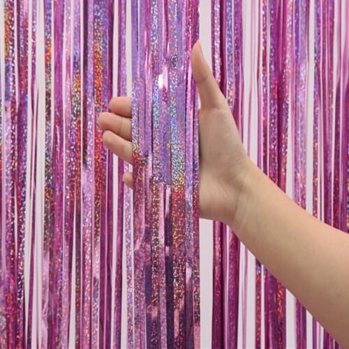 Party Backdrops Curtain Foil Number Confetti Balloon Chiffre Aid Moubarak Baby Shower Happy Birthday Supplies Wedding Decoration