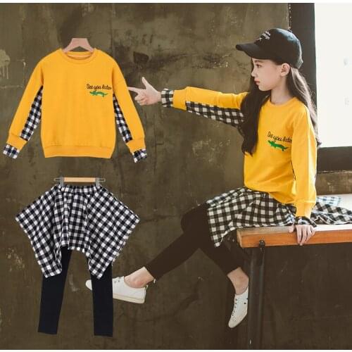 Spring Autumn Children Clothing Sets Kids Sport Suits Girls Clothes Sets Hoodies Long Sleeve Tracksuits For Girls Costumes