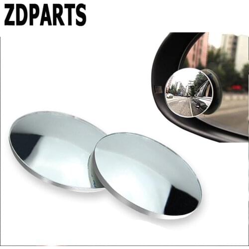 ZDPARTS 2PC For Mercedes Benz W203 W211 W210 W204 Audi A3 A4 B7 B8 B6 A6 C6 C5 Q Car Styling Rear-view Blind Spot Mirror Sticker