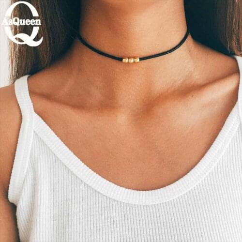 Women Girls Beads Choker Fashion Shopping Date Party Necklace Birthday Gift