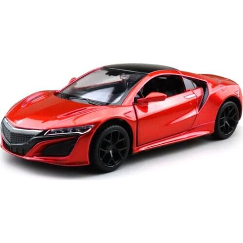 1/30 ACURA NSX Racing car CAIPO MSZ Diecast Metal Model Car Toys for Kids Pull back Sound