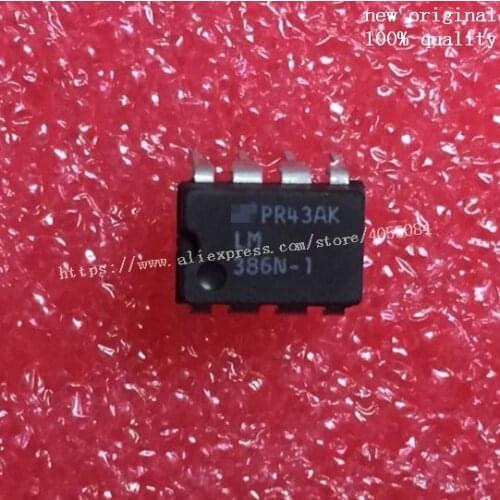 3PCS LM386N-1 LM386N LM386 LM 386N-1 Brand new and original chip IC