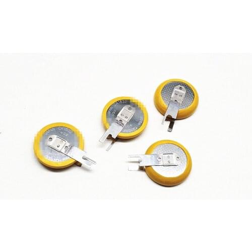 1pcs Original CR1632/V1AN 3V button battery CR1632 Car remote control battery With soldering feet V type