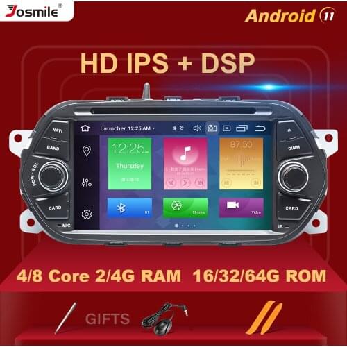 4GB 64G 1 Din Android 11 Car Radio For Fiat Tipo Aegea Egea 2015 2016 2017 Auto Multimedia DVD Player Stereo Audio head unit DSP
