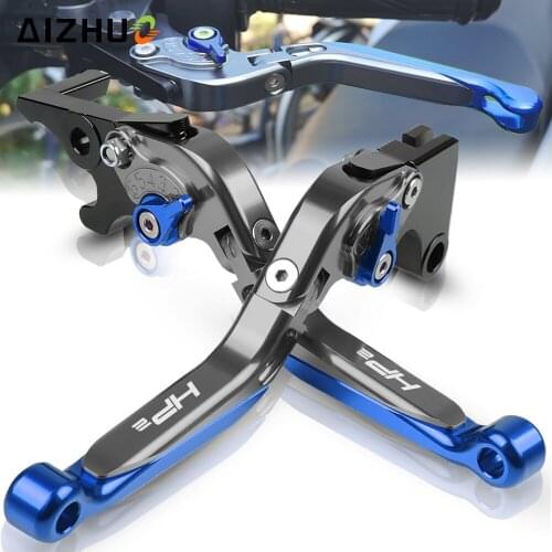 For BMW HP2 Enduro 2005-2008 HP2 Megamoto 2006-2009 CNC Aluminum Adjustable Motorcycle Folding Extendable Clutch Brake Levers