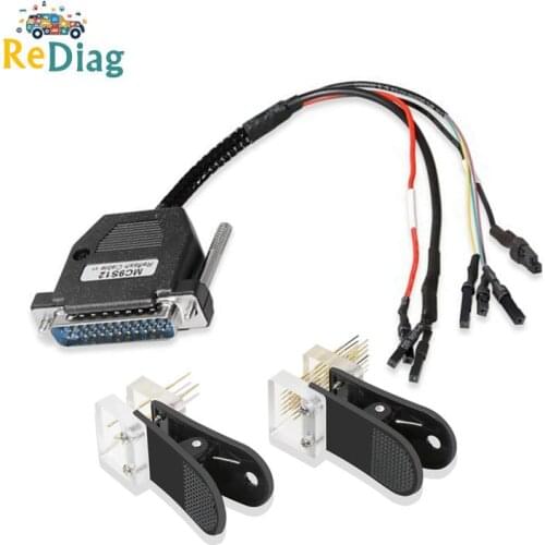 Hot Sale No Need Disassembling Without Soldering Data Reading Socket Clip MSMC9S12 Cable Supports VVDI PROG For BMW CAS4
