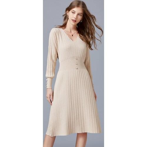 Модные вязаные платья IYeiheo China At AliExpress