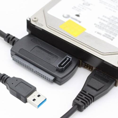 USB To IDE Cable Disk HDD Converter Adapter Cable Plug And Play For ATA/ATAI LBA USB 2.0 To IDE/SATA 2.5" 3.5" Hard Drive