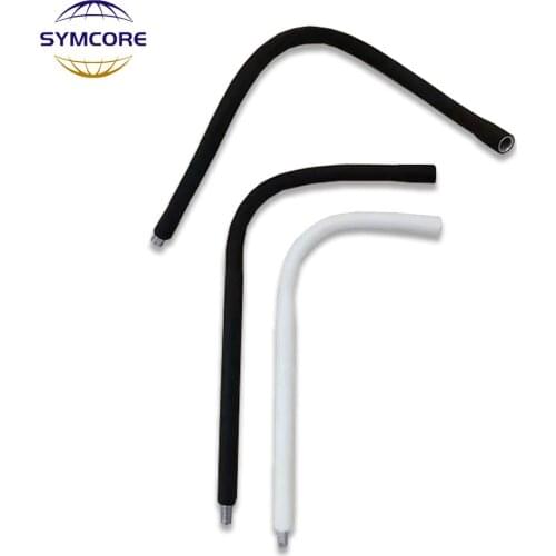 M10+M8 Metal Semi Soft And Semi Hard Silicone Hose Flexible Gooseneck With Silicone Sleeve Hose Serpentine Tube For Clamp Lamp