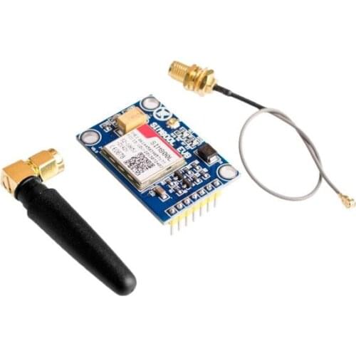 SIM800L V2.0 5V Wireless GSM GPRS MODULE Quad-Band W/ Antenna Cable Cap