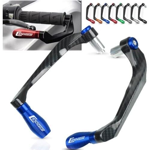 Motorcycle 7/8" 22mm Handlebar Grips Guard Brake Clutch Levers Guard Protector For BMW C650SPORT 2015-2017 2016 C600 C650 SPORT