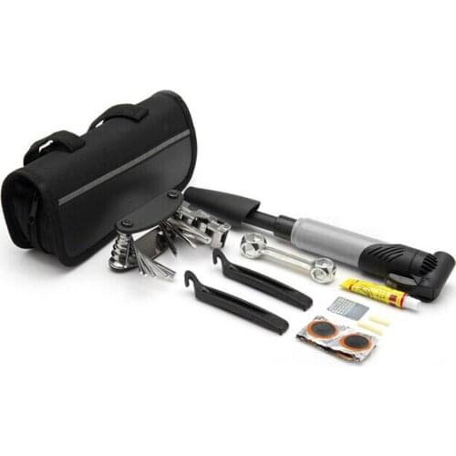 Bicycle Combination Tool MTB Bicycle Repair Tool With Air Pump Tire Repair Portable Bike Repair Kit Repair Tool Kit