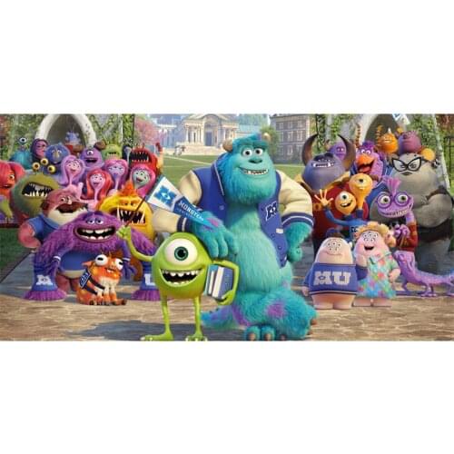 2016 New Fashion Monster University bath towel toallas playeras 100% bamboo fiber kids beach swimwear towel 70*140cm