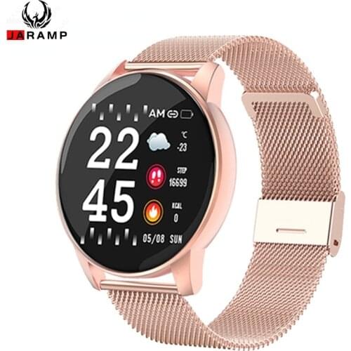 2021 New p8 Smart Watch Round Women Waterproof Smartwatch Men Women Fitness Tracker Blood Pressure Monitor for Android IOS Clock