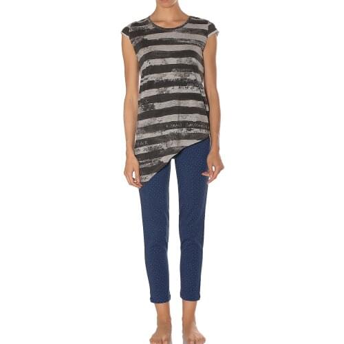 Pajamas For Women Home Suit Sexy Sleep Set Plus Size Nightgown 2 Piece Breathable Spring And Summer Loose Cotton Pants fashion