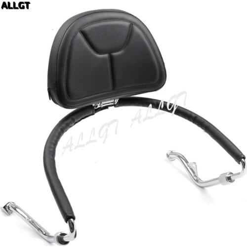 Fit Honda Goldwing GL1800 2001-2017 Black Adjustable Driver Backrest Sissy Bar