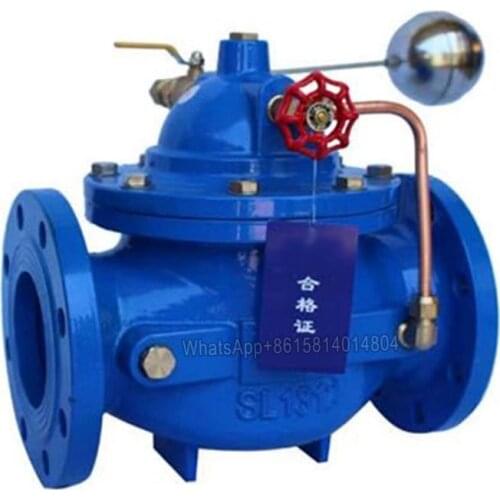 100X remote control float valve ductile iron flange water level control valve water tank automatic filling valve DN50 DN65 DN100