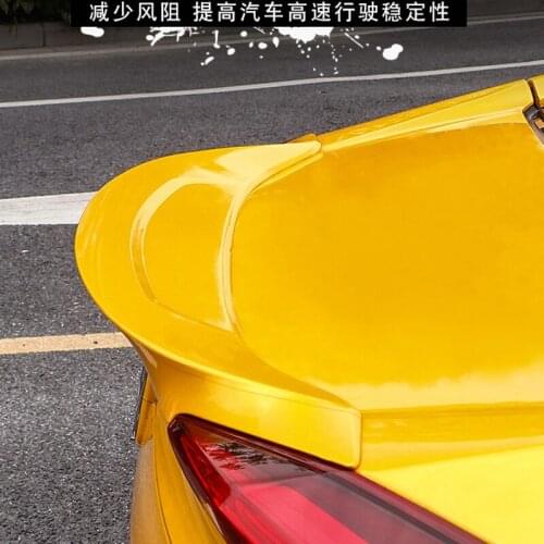 For Honda Civic 10th Generation 4dr Sedan Spoiler 2016 2017-2020 High Quality ABS Material Car Rear Wing Accessories Body Kit