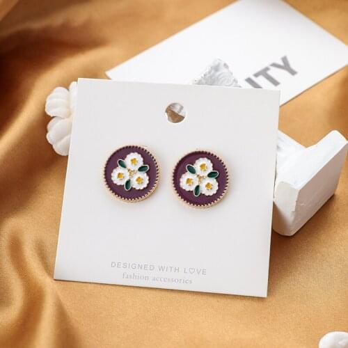 Shamir South Korea Design Women Earrings Stud Earrings Color Restoring Ancient Ways Girl Put Earrings Jewelry Gifts