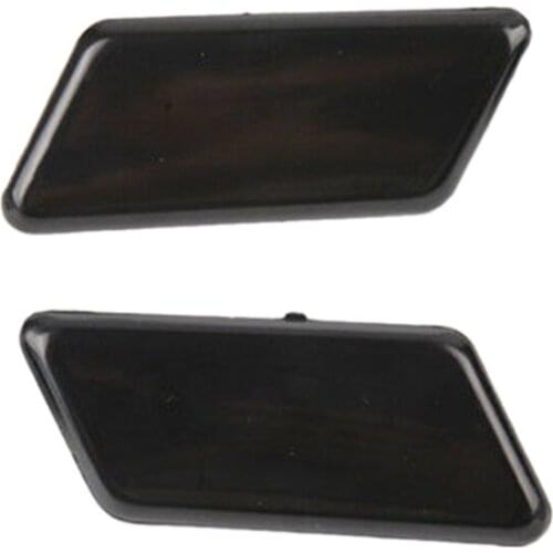 2Pcs Left Right Headlight Washer Nozzle Cover for Toyota Camry ACV40 2006-2009 85382-06020 85381-06050