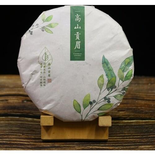 2013 High Mountain Gong Mei 350g Chinese Fujian Old Tree Fuding White Bai Cha Leaf Cake