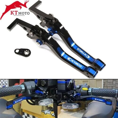 3D Rhombus Parking Brake Levers For KYMCO XCITING 250 300 500 400 DOWNTOWN 125/200 Motorcycle Brake Clutch Automatic Lock Levers