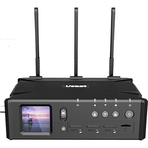 4G multi-card aggregation live broadcast encoder HD network push video transmission drone live broadcast equipment