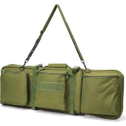 85CM Tactical Heavy slip Carrying Dual Rifle Case Gun Bag for M4 Hunting Military Shoulder Pouch