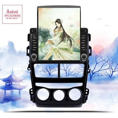 2 din Android 10.0 9.7 inch 6GB RAM Car Radio Multimedia Video Player Navigation GPS For Toyota Vios Yaris 2018 2019 2020 Audio