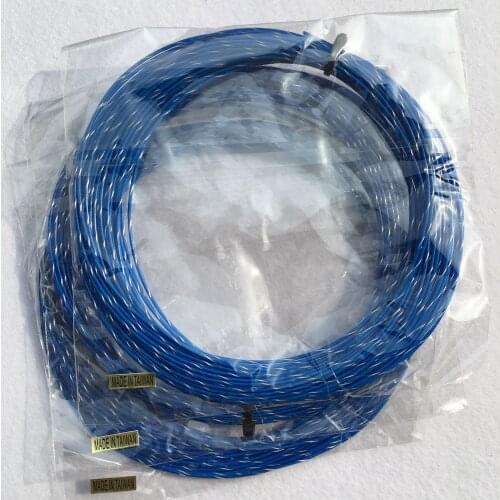FREE Shipping 1 pc soft feeling bright blue tennis racket string 1.3mm high elasticity Strings good feel strings