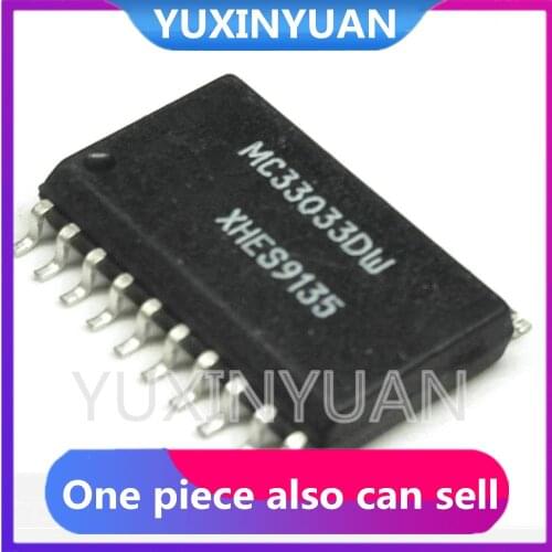 MC33033DW MC33033DWR2G MC33033D MC33033 SOP20 Brushless DC Motor Controller 1PCS