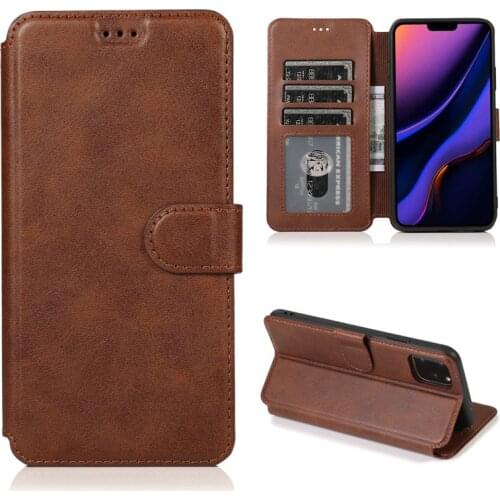 Wallet Flip PU Leather Case For iPhone 11 Pro Max Multi Back Cover Protection Phone Cases For iPhone X 6 6s 7 8 Plus XS XR