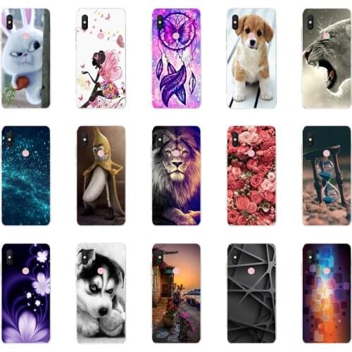 Case For Redmi S2 Cover For Xiaomi mi a3 Case Silicone Soft TPU Ultra Thin Coque Cover fundas For Redmi S2