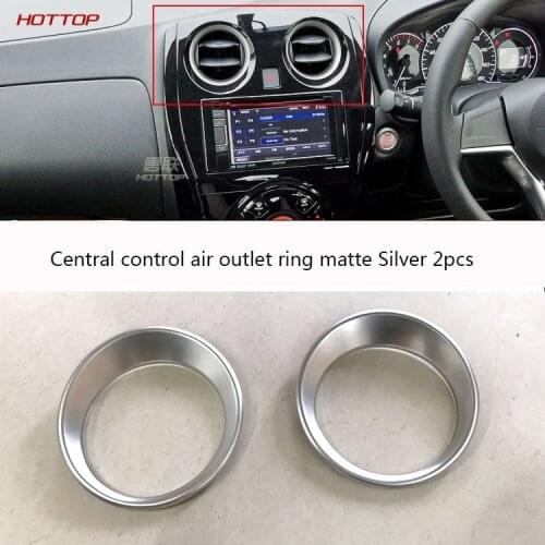 For Nissan Note E12 2017-2020 Middle Air Outlet Central Control Air Conditioning Decorative Frame Ring Right Hand Drive