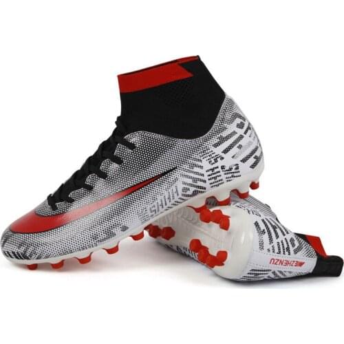 Soccer Shoes Men Training Outdoor Sneakers Ag/tf Sole Cleats Football Shoes Mens Crampon Football Boots Futsal Shoes