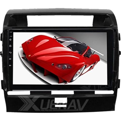 Panel Kit Install Frame Car Styling Auto Radio Multimedia fascia Double Din Car Radio Fascia for Toyota Land Cruiser 2008