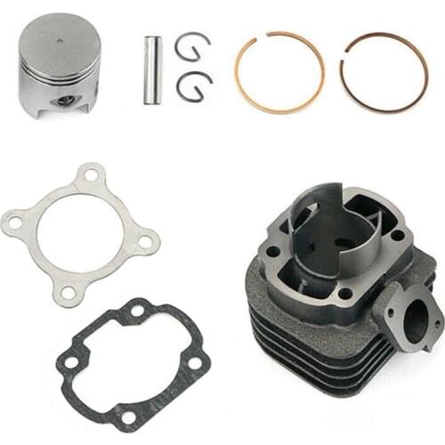 47mm Engine Piston Ring Cylinder Big Bore Kit 10mm Wrist Pin For JOG50 70CC for Apirilia Vino for JOG CV