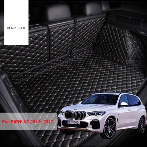 Car Wind Brand Car Trunk Mats For BMW X3 2011 2012 2013 2014 2015 2016 2017 Cargo Liner Accessories