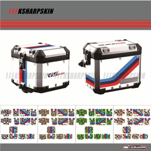 Motorcycle Sticker Motorcycle Decal Adventure Protector Cover Sticker Decal Set for BMW R1200GS LC ADV r1200 gs Trunk sticker