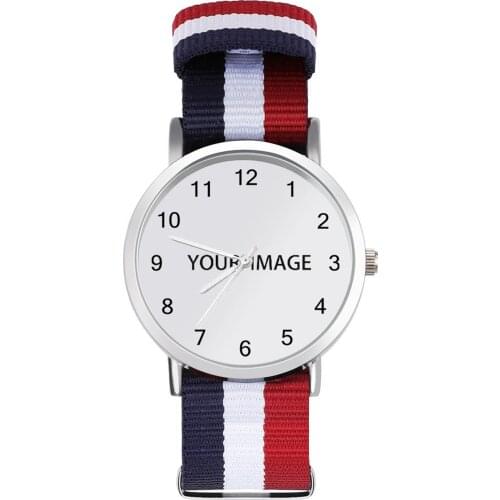 Custom Quartz Watch Photo Lady Wrist Watch Office Unisex Cheap Wristwatch